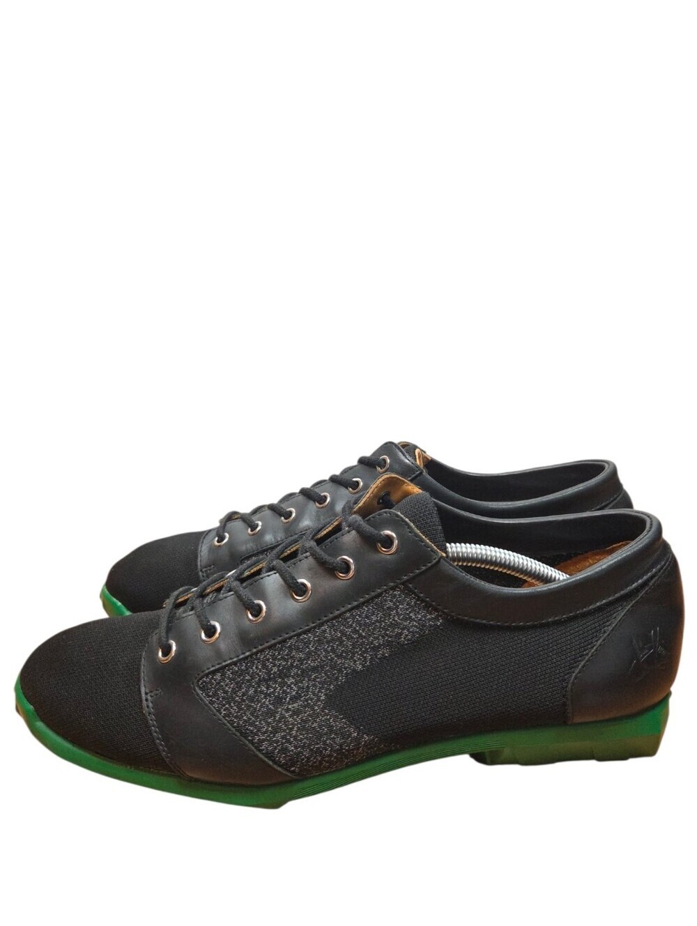JOHN FLUEVOG Future Round Toe Asteroid Derby Men's Shoe With Knit Size 11 Boho